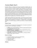 Trastorno Bipolar Tipo II