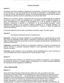 Reglamento de evaluación y promoción del Colegio San José de San Bernardo