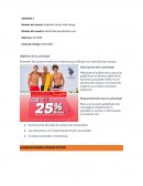 Ejercicio Mercadotecnia, factores externos e internos que influyen en la decisión de compra