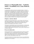 Ensayo: La Mantequilla Ghee – Tradición, Salud y Versatilidad en la Cocina Moderna