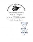 Consejo técnico escolar. Producto, preguntas docentes
