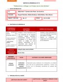 Desempeños 4to Grado. Elaboramos collage con hojas secas de árboles