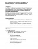 Epistemología administrativa en MYPES de Lima