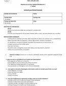 Prueba de lectura complementaria Crónica de una Muerte Anunciada