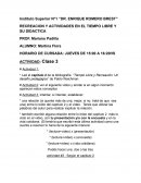 Recreacion y actividades en el tiempo libre y su didactica