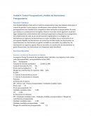Control presupuestario y análisis de desviaciones presupuestarias