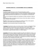 Secuencia didáctica: 21 de septiembre “Día de la primavera”