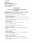 Proyectos viales. Explique y grafique como es la visión funcional de la gestión de requerimientos