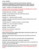 Guion de la obra teatral El Ollantay