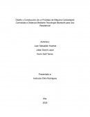 Diseño y Construcción de un prototipo de máquina cortacésped controlada a distancia mediante tecnología bluetooth para uso residencial