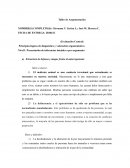 Taller de argumentacion. Principios lógicos de diagnóstico y valoración argumentativa