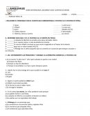 Evaluación diferenciada ¡Socorro! Doce cuentos de miedo