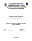 Rivalidad de paises extranjeros por el control geopolítico de Àfrica