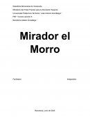 Análisis del sistema del Mirador el Morro