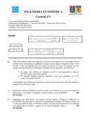 Ingenieria economica control