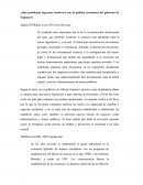 ¿Qué problemas lograron resolverse con la política económica del gobierno de Fujimori?