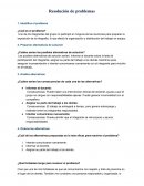 Resolución de problemas
