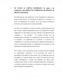 Contestación a vista