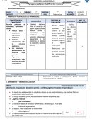 Sesión de aprendizaje Matematica