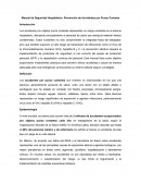 Manual de seguridad hospitalario: Prevención de accidentes por punzo cortante