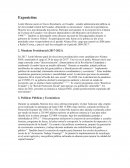 Exposición: Lenín Moreno