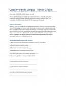 Cuadernillo de Lengua de Demetrio Latov