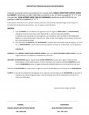 Contrato de traspaso de local con mercaderia