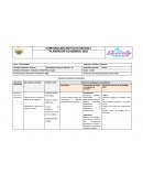 Planeación Primer periodo Jardin