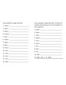 Transcripciones de las palabras y los nombres