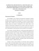 Elaboracion de artes decorativas a traves del reciclaje y reutilización de botellas plasticas