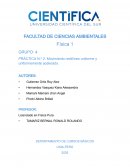 Práctica N.º 2: Movimiento rectilíneo uniforme y uniformemente acelerado