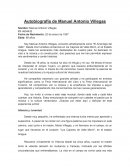Autobiografía de Manuel Antonio Villegas