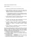 Examen ordinario Comercialización Turística