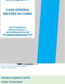 Actividad 1 Empresa General Motors