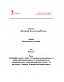 Glosario, El paradigma de la soledad/La política del individualismo
