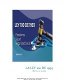 Ensayo sobre la Ley 100 de 1993 en Colombia