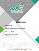 Practica Desempeño manufactura