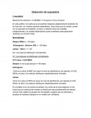 Detección de supuestos