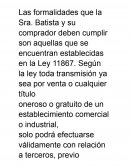 Procedimiento legal y los derechos de los acreedores en el contexto de la transferencia de un negocio o activos