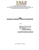 Seguridad ciudadana y servicio penitenciario