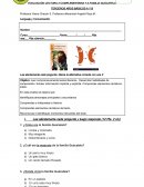 Evaluación lectura 2 complementaria “La familia Guácatela"