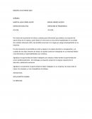 Modelo carta renuncia