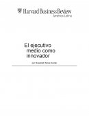 El ejecutivo medio como innovador