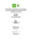Desarrollo de un simulador para la enseñanza y práctica de maniobras de luxación del codo en estudiantes de medicina