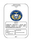 Atributos, principios y roles que debería cumplir el poder naval ecuatoriano en el siglo XXI