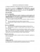 Contrato de compraventa de terreno