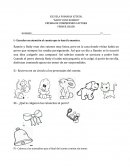 Escuela primaria estatal. Prueba de comprensión lectora