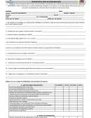 Derivación al área de comunicación