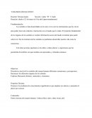 Creamos sensaciones. Sección 4 años