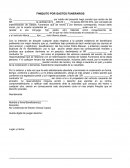 Finiquito por gastos funerarios